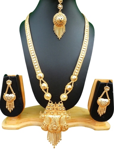 Golden Wedding Copper Gold Plated Necklace