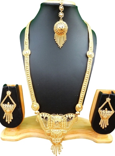 Golden Wedding Copper Gold Plated Necklace