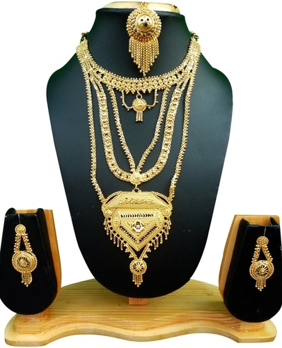 Golden Wedding Copper Gold Plated Necklace