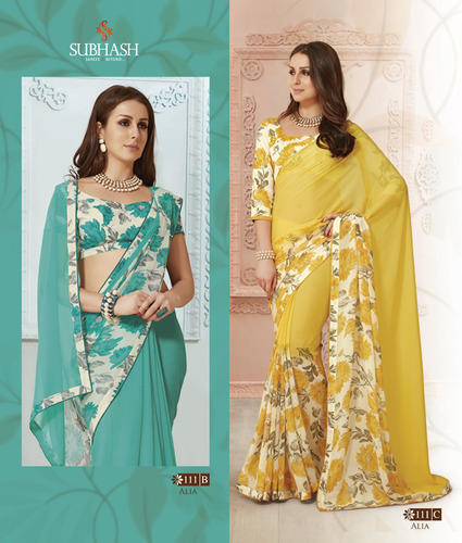 Ethnic Silk Saree