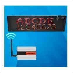 GSM Modem Based Display