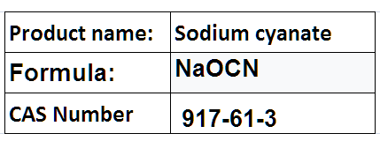 Sodium cyanate