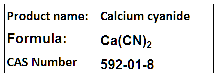 Calcium Cyanide - White Solid, Ca(CN)2, CAS 592-01-8 | Pest Control, Ore Processing, Toxic Chemical Reagent