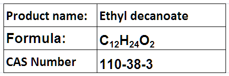 Ethyl Decanoate - Clear Liquid, Boiling Point 240-244 °C | Ester Flavor, Winemaking Aid, Food Additive, Fragrant Ester, Solvent, High Purity