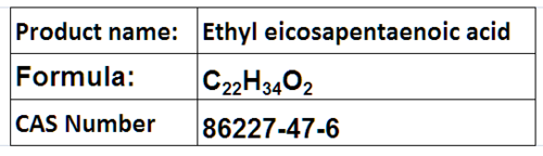 Ethyl eicosapentaenoic acid
