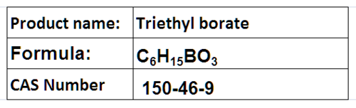 Triethyl Borate - Colorless Liquid, Boiling Point 117-118°C, Density 0.86 g/cm3 | Solvent, Catalyst, Flame Retardant, Welding Flux