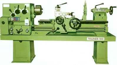 All Geared Head Trainer Student Lathe - Cast Iron, 40 Inch Bed, 10 Inch Swing | Precise Turning, Variable Spindle Speed, Easy Operation