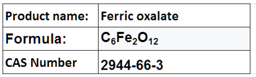 Ferric Compounds