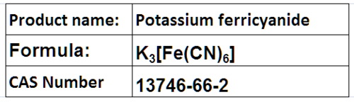 Potassium ferricyanide