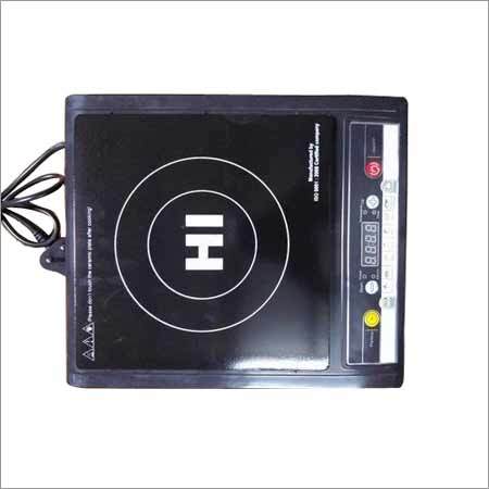 Induction Stove - Glass Ceramic 25x25x5 cm | Energy Efficient Compact Design Durable Easy to Clean Fast Heating 2000W Power