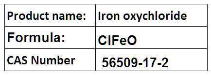 Iron oxychloride