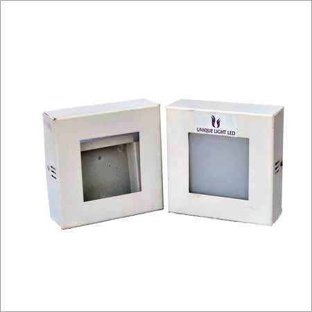 Led Surface Panel Light - Metal & Plastic, 12x12 Inches, White | Bright Light, Durable Design, Easy Install, Low Power, Varied Sizes