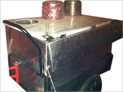 Food Trolley - Stainless Steel, High Volume Capacity | Welded Joints, Easy Mobility, Spacious Storage, Ergonomic Handle, Swivel Casters