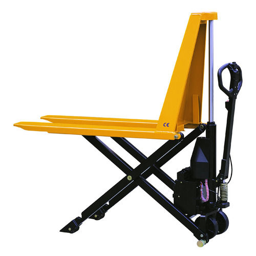 High Lift Hand Pallet Truck - Durable Steel Frame, 2200 lbs Load Capacity, Ergonomic Handle Design, Optimal Maneuverability