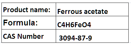 Ferrous acetate