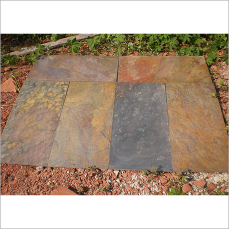 Multi Slate Stone - Size: Standard