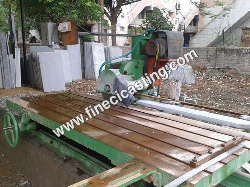 Marble cutting machine parts casting