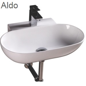 White Aldo Wash Basin