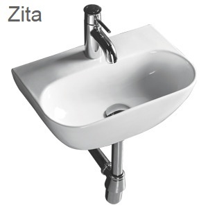 White Zita Wash Basin