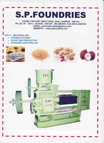 Ms Cashew Nut Oil Expeller