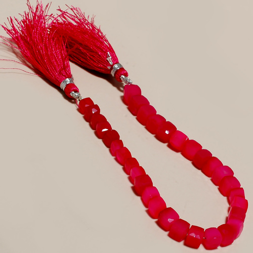 Chalcedony Faceted Rondelle