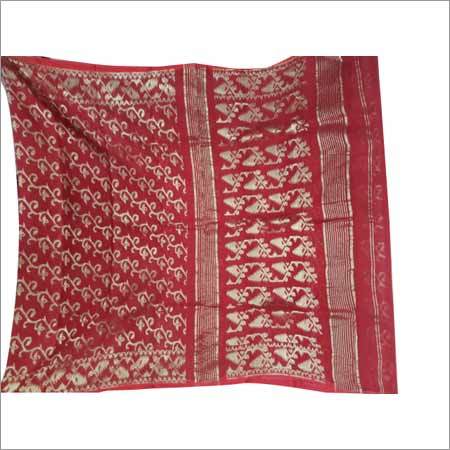 Red Handloom Saree