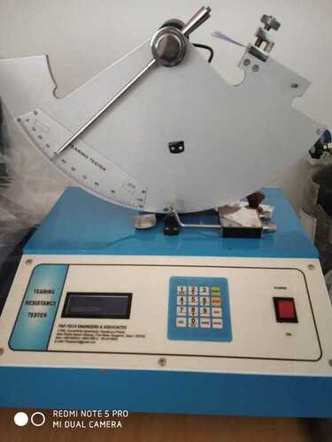 Paper Tear Resistance Tester (Elmendorf Type) - Color: White