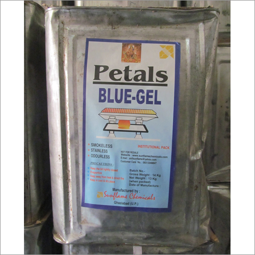 Petals Blue Gel