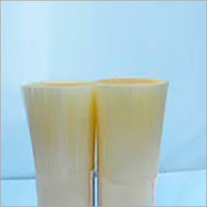 Nylon 66 Bristles - Round Shape Natural Type | High Resiliency Chemical Resistance Low Moisture Smooth Finish Lightweight Durable