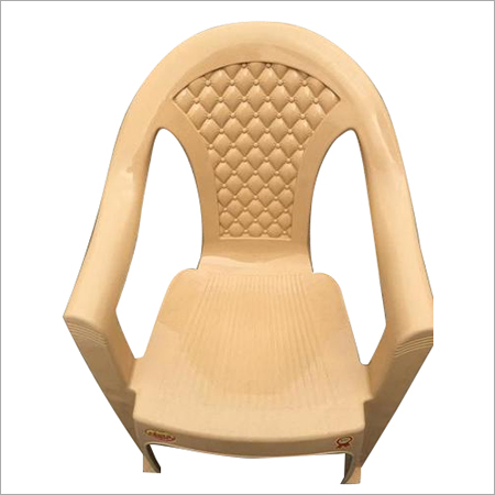 Cream Trendy Plastic Chair