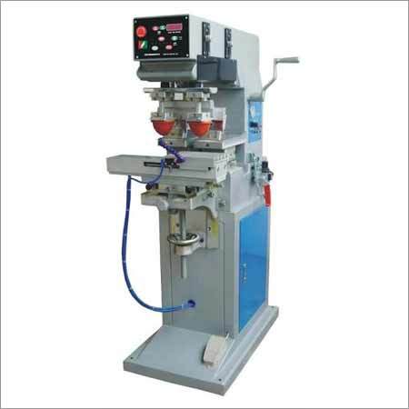 Automatic Double Color Pad Printing Machine Adjusted X.Y Direction