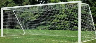 White Soccer Tennis Net