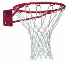 Indoor Basketball Net - PP Material, Waterproof & Durable, White Color | High Strength, Tear Resistance, Fine Finish