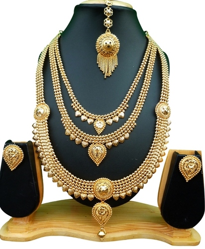 Golden Wedding Copper Gold Plated Necklace