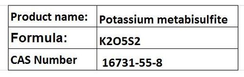 Potassium Metabisulfite