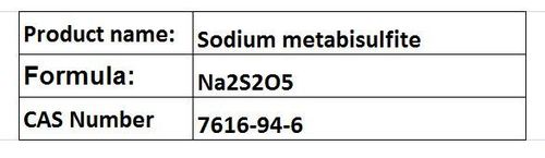 Metabisulfites