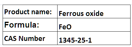 Ferrous oxide