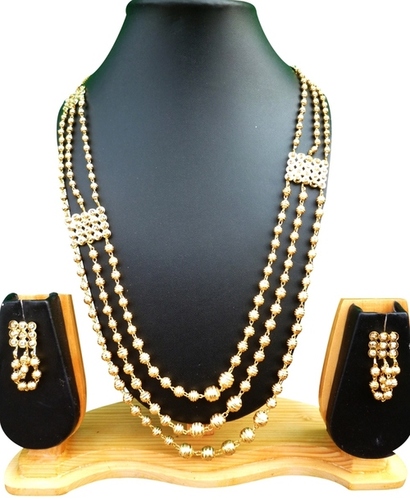 Golden Wedding Copper Gold Plated Necklace