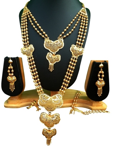 Golden Wedding Copper Gold Plated Necklace