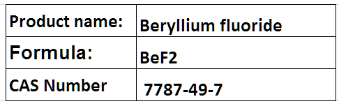 Beryllium Fluoride - White Solid, BeF2, CAS 7787-49-7 | High Purity, Water Soluble, Beryllium Source, Biochemistry Use