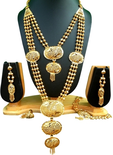 Golden Wedding Copper Gold Plated Necklace