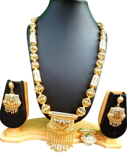 Golden Wedding Copper Gold Plated Necklace
