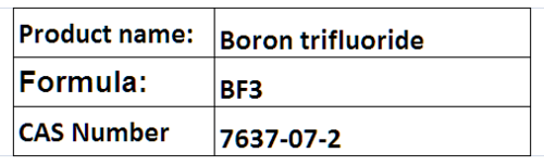 Boron trifluoride