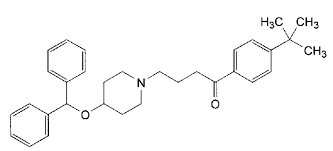 Ebastine - Reference Spectrum C32h39no2