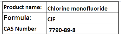 Chlorine monofluoride