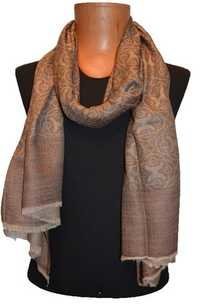 Branded Wool Stole