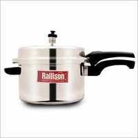 Induction Base Pressure Cooker - Stainless Steel | Fast Cooking, Energy Efficient, Safety Lock Lid, Multi-function Usage