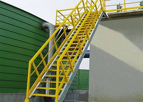 Compact Design And Easy To Install Frp Ladder