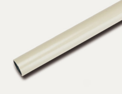 Ivory Pu Coated Pipe