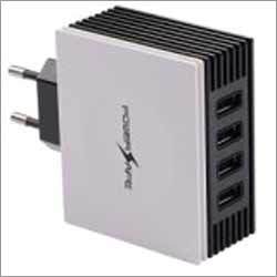 USB 4 Port Mobile Charger